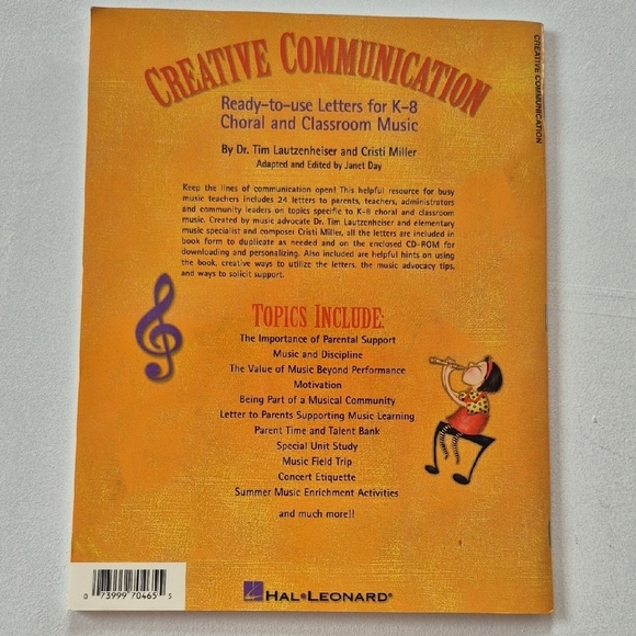 Creative Communication Music Book - Picture 2 of 5